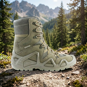 Elkland Men's Tactical Hiking <b>Boots</b> High-Cut Outdoor Waterproof Anti-Slip Breathable Lightweight Membrane Lining Rubber Outsole - Product Image 1