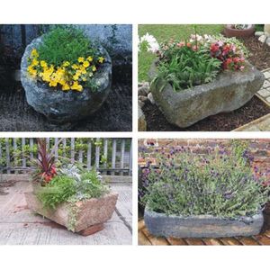 Ancienne Naturel Recyclé <span class=keywords><strong>Auge</strong></span> <span class=keywords><strong>En</strong></span> <span class=keywords><strong>Pierre</strong></span> Pour <span class=keywords><strong>Jardin</strong></span> - Product Image 4