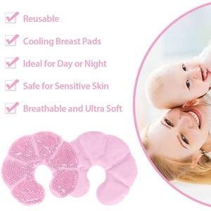 Impacco di ghiaccio riutilizzabile per allattamento al seno in Gel morbido riutilizzabile per prodotti sanitari - Product Image 2
