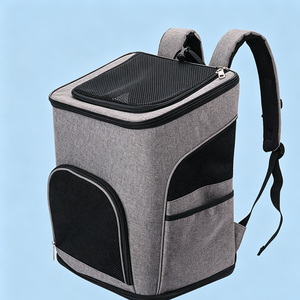 Zaino Traspirante per Animali Domestici, Borsa da Viaggio Pieghevole per Gatti e Cani di Piccola Taglia, Trasportino per Escursioni all'Aperto - Product Image 4