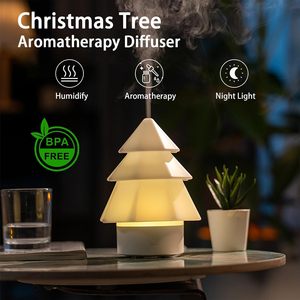 Christmas Tree Aroma <b>Diffuser</b> with 7 Color LED Light USB Essential <b>Oil</b> <b>Diffuser</b> Desktop Humidifier - Product Image 2