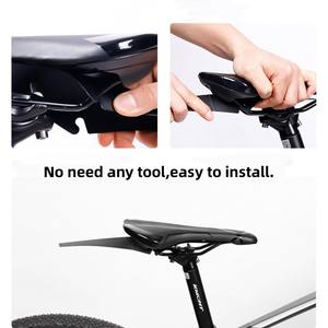 Guardabarros Universal Bike S Ass Wings Rack Road MTB Sillín Fácil instalación Accesorios para ciclismo - Product Image 5