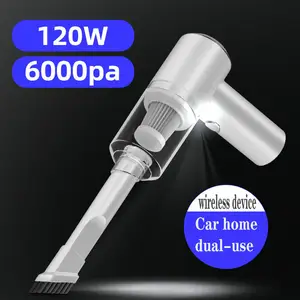 6000Pa Handheld Cordless Usb Dry And Wet Dual-use Vacuum Cleaner Handheld Portable High Power Wireless Car Vacuum Cleaner