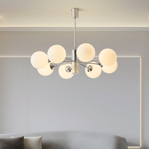 Modern Minimalist Bauhaus Style Magic Bean Lamp Nordic Cream Vintage Creative for Living Room <b>Dining</b> Room Pendant <b>Lights</b> - Product Image 5