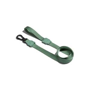 สายจูงสีเขียวขี้ม้าสำหรับสุนัขพร้อมคลิปโลหะและที่จับที่สะดวกสบาย - Product Image 2