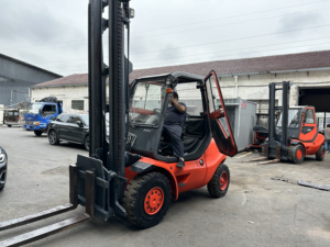Top dijual tugas berat luar ruangan <span class=keywords><strong>5ton</strong></span> digunakan forklift diesel H50D forklift truk diesel untuk linde - Product Image 6