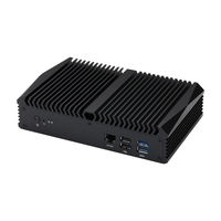 Mini PC Qotom Q11032V6-S13 compatible con RAM D5 i3-N355 con 2 puertos LAN de 2.5G, 2 puertos LAN de 10G, 2 puertos SFP+ de 10G, ordenador Barebone.