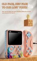 Console de jeu portable de haute qualité G5 500-en-1 de 2,4 pouces, appareil de jeu portable classique avec écran haute définition