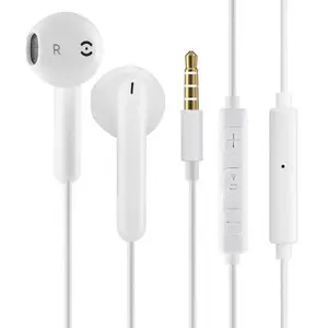 טלפון נייד 3.5mm שקע wired אוזניות earpod יד משלוח אוזניות אוזניות עבור iphone אוזניות עבור אפל אוזניות