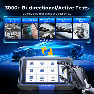 MUCAR VO8 34 Outil de diagnostic professionnel avec réinitialisation, codage ECU complet, <span class=keywords><strong>test</strong></span> bidirectionnel, mises à jour gratuites à vie, scanner OBD2 pour voiture - Product Image 5