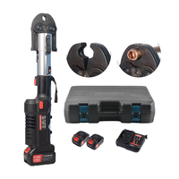 Kit de sertissage de tubes en cuivre électrique professionnel ES-300, alimenté par batterie, avec terminaux de câbles hydrauliques inclus