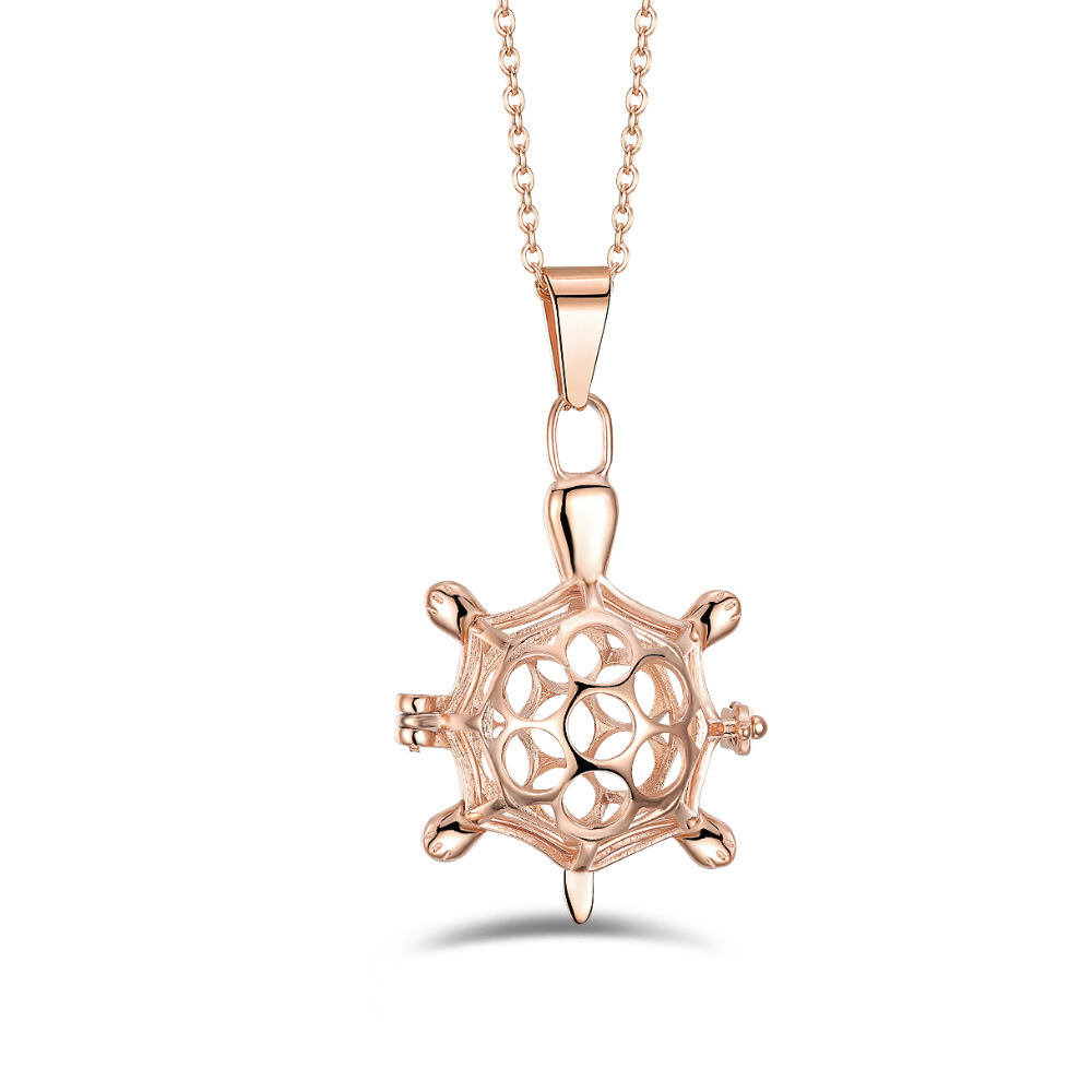 Tortue zpp1210 en or rose
