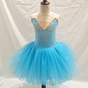 Robes de ballet HIPPO KIDS Performance, bleu, rose, noir, <span class=keywords><strong>rouge</strong></span>, tutu <span class=keywords><strong>classique</strong></span> professionnel, <span class=keywords><strong>justaucorps</strong></span>, vêtements de <span class=keywords><strong>danse</strong></span> - Product Image 3