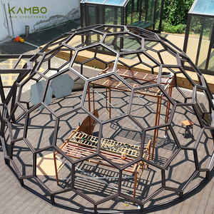 Kambo 28Sqm glabubble kabarcık evleri için yüksek kaliteli PVC açık jeodezik kubbe çadır yuvarlak eğlence tuval - Product Image 2