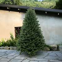 Vente en gros de sapins de Noël en PVC de 6 à 10 pieds, sapin de Noël artificiel en PVC de haute qualité, personnalisable