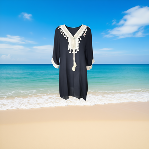 Copricostume Sexy da Donna in Chiffon per l'Estate, Sarong Bikini, Copricostume Kaftan da Spiaggia W21054-32 - Product Image 3