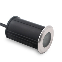 Lumière de piscine en acier inoxydable 304, étanche IP68, lumière LED RGB intégrée, lumière sous-marine miniature 62 mm, AC/DC12V/24V 1W 3W en option