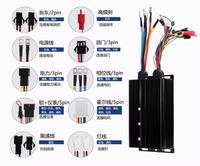 Kit de conversion de moteur de scooter électrique HH de haute qualité 48-72V 80A 5000W avec capteur Hall et contrôleur WS900