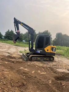 Excavatrice sur chenilles d'occasion Volvo Ec55D, mini-excavatrice d'occasion avec godet d'excavatrice certifié CE, accessoire tarière - Product Image 4