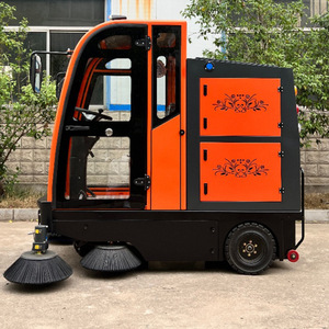 Ride On Sweeper 800mm Main Brush 48V 150Ah Battery For Factory Workshop Warehouse <b>Cleaning</b> - Product Image 2