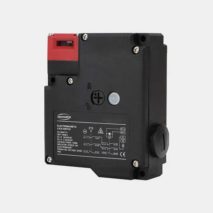 Interlocking Switch Housing Safety Door Lock Switch with Detachable Key for Machine Guarding ...