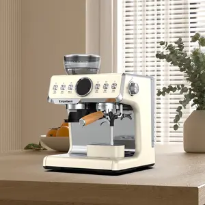 상업용 전기 카페테리아 증류 카페 커피 메이커 필터 세트 가정용 커피 머신 재고