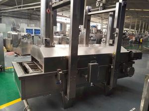 Nouvelle <span class=keywords><strong>friteuse</strong></span> multifonctionnelle commerciale de haute qualité, à vide continu, alimentée au gaz, en acier inoxydable, pour les chips de bananes fraîches - Product Image 6