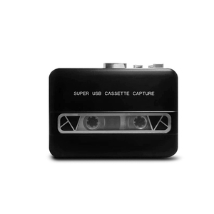 เครื่องเล่นเทปคาสเซ็ตแบบพกพา แปลงเป็น MP3 พร้อมฟังก์ชั่นถอดเสียงแบบสองช่องสัญญาณสเตอริโอ ลำโพงในตัว - Product Image 1