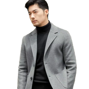 เสื้อแจ็คเก็ตวินเทจคุณภาพสูงสำหรับผู้ชาย สำหรับฤดูหนาว  รับสกรีนโลโก้  ปิดด้วยซิป  ผ้าฟลีซลายตารางอุ่นสบาย  ถักทออย่างเป็นมิตรต่อสิ่งแวดล้อม ระบายอากาศได้ดี  บุด้วยวัสดุอัดแน่น - Product Image 1