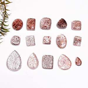 หินควอตซ์อัญมณีหลวมแบบเรียบตามธรรมชาติอัญมณีเจ็ดชิ้น - Product Image 5