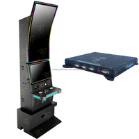 Desain baru Premium 43 "+ 23.8" obral Jarak Bebas melengkung jendela 90 hari mesin keterampilan Game Arcade