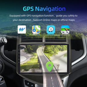 Rhythm 9 Inch Android Touchscreen Car Radio Wireless CarPlay <b>Auto</b> GPS BT Radio automotivo for Chevy Aveo Sonic 2012-2016 - Product Image 3