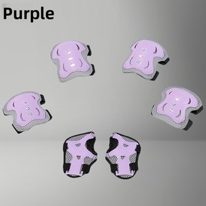 Protector de Patinaje para Niños, Grueso y Resistente, con Diseño de Mariposa, Juego de Seis Piezas para Codos, Rodillas, Muñecas y Palmas - Product Image 4