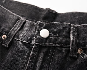 Jeans Americanos de Pierna Ancha para Hombre, Estilo Casual, Lavado Claro, Color Sólido, para Invierno, Primavera y Otoño 2026 - Product Image 5