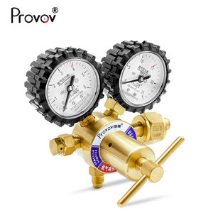 1/4 "SAE erkek çıkış bağlantısı CGA580 G5/8 giriş bağlantısı yüksek basınçlı hava <span class=keywords><strong>25</strong></span> MPa azot gazı regülatörü ile tahliye vanası - Product Image 3