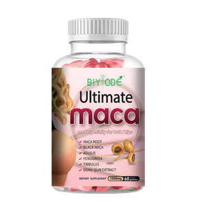 Gommes Biyode Ultimate Maca, Complemento a Base de Plantas para el Levantamiento de Glúteos y Caderas - Product Image 1