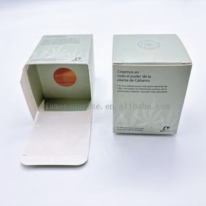 Custom medicali usati scatola olio di Ccbd cosmetici olio essenziale contagocce bottiglia scatola con supporto - Product Image 1