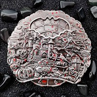 Happy Rotating Castle Twenty Sided Gear Dice Adulte Décompresser Rpg Metal Fidget Spinner DND Dice pour donjons et dragons