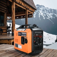 Générateur à essence à inverseur TitanGod T3600is 3,6 kW, cylindrée 158 cm³, 110 V/220 V CA, 8-10 heures d'autonomie, démarrage manuel, 50 Hz/60 Hz, léger
