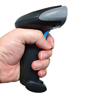 Lecteur de codes QR 659DB, mini-scanner de codes-barres, compatible USB, scanner de codes-barres 1D 2D pour l'inventaire