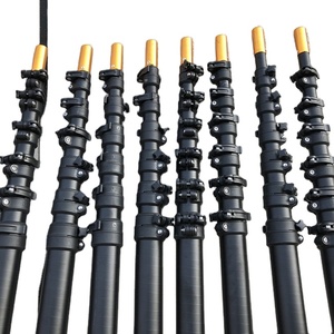 15 M 18 Ft Telescopische Telescopische Vissen Carbon Hengel Pole Met Haak - Product Image 4