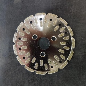 Disco Abrasivo Diamantato Elettroplaccato 4 Pollici D100mm D115mm Spessore 1mm per Taglio Vetro Cristallo Pietra Gemma Alta Efficienza OEM Likai <span class=keywords><strong>Lks</strong></span> - Product Image 3