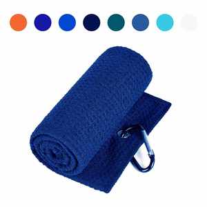 Vente directe d'usine, serviette de golf légère en microfibre, tissu respectueux de l'environnement, forte respirabilité - Product Image 3