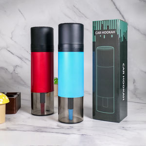 Chicha portable de voyage en gros à bas prix, chicha de voiture, chicha portable avec lumière LED <span class=keywords><strong>sans</strong></span> charbon, chicha personnalisée avec logo - Product Image 1