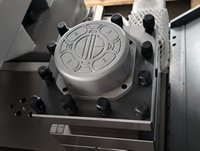 Tour CNC à banc plat CK6150, portée maximale 500 mm, guides usinés, machine de tournage CNC pour l'usinage de tiges et de disques métalliques