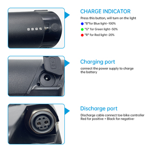 Batterie de vélo électrique intégrée Eel Pro 48V/36V 10.4Ah/14Ah/17.5Ah 18650 Lithium avec décharge 5C - Product Image 4