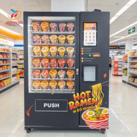 Mesin Penjual Otomatis Ramen 90 Slot Langsung dari Pabrik, Kios Penjual Mie Instan untuk Mie Instan Cup, Bubur Cup, dan Ramen Cup
