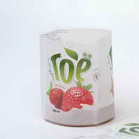Étiquettes thermorétractables personnalisables et durables pour les boissons en bouteille et les autocollants pour jus