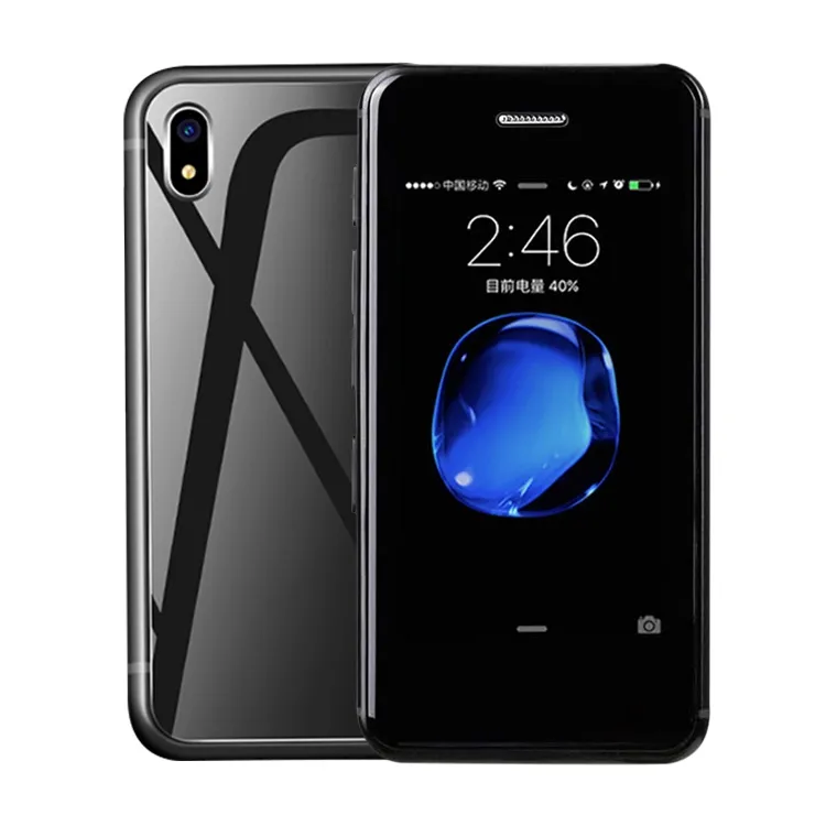 Hoge Kwaliteit Zwart Melrose S9X 1Gb + 8Gb + 32Gb Tf 2.45 Inch Quad Core Tiny Mobiele telefoon Ondersteuning Google Play Mobiele Telefoon