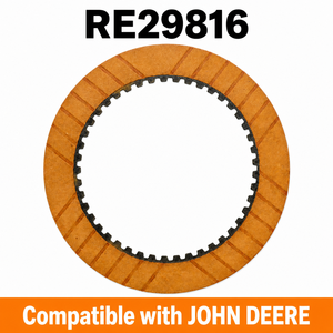 Plaque de friction en papier pour embrayage de transmission haute performance <span class=keywords><strong>JOHN</strong></span> DEERE RE29816, disque d'embrayage 133,1 mm, dents internes IT45, cb9 - Product Image 1
